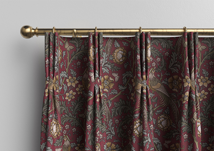 Oakmere, Carmine - Made to Measure Curtains - Image 11